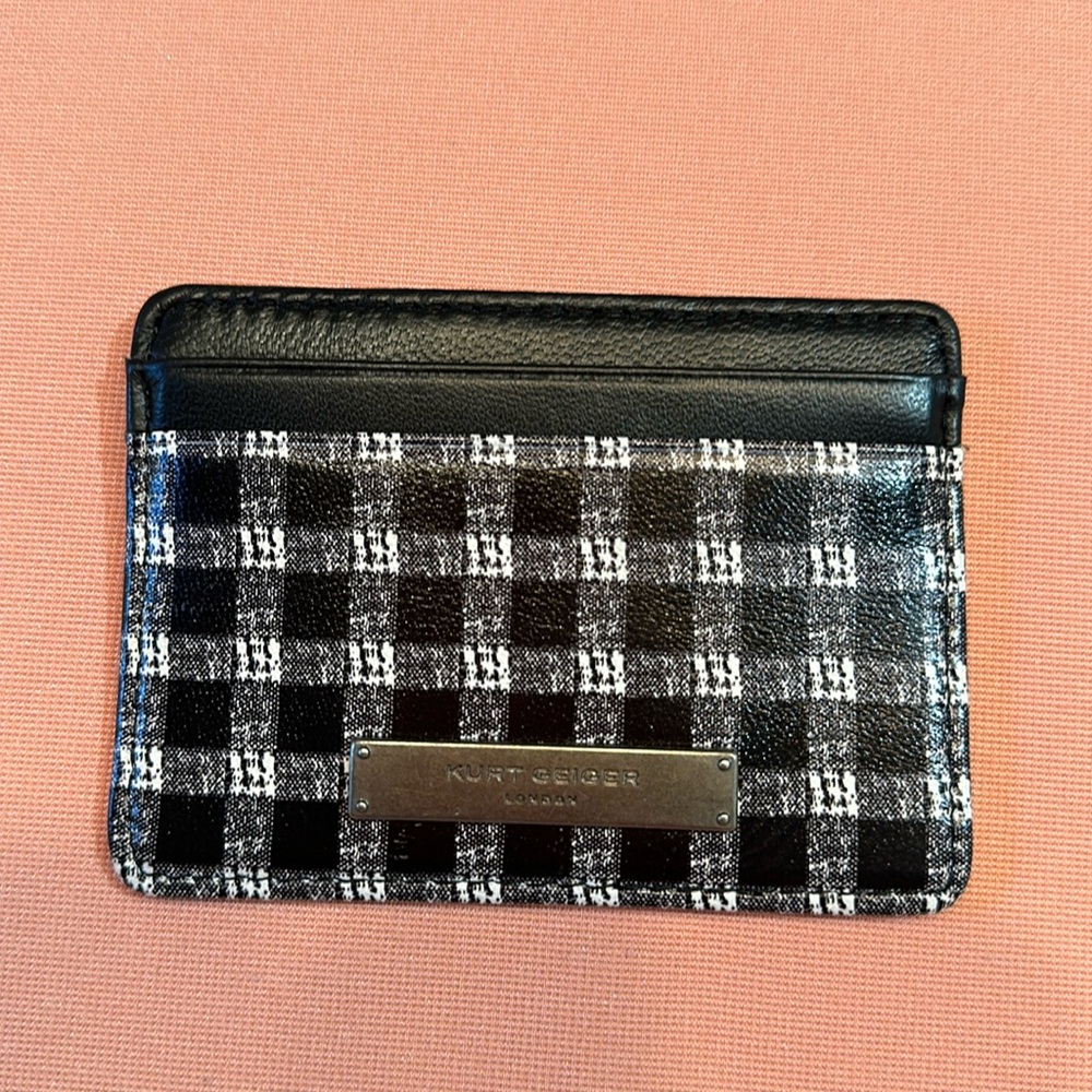New Kurt Geiger Leather Card Holder.